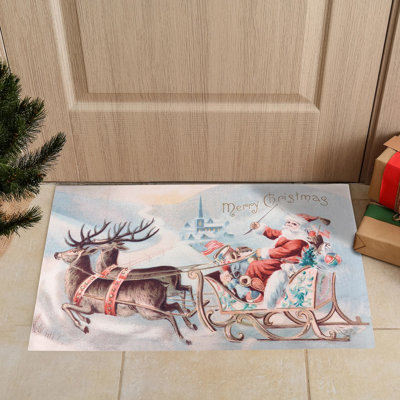  Tapis Merry Christmas - intérieur / extérieur