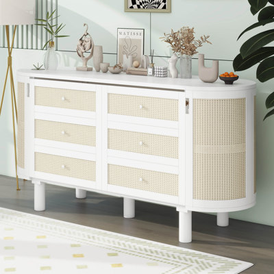 Élégant lit escamotable avec armoires de rangement latérales intégrées et conception tissée
