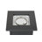 Pottershill Square Steel Propane Smokeless Fire Pit Table with Hidden Fuel Tank