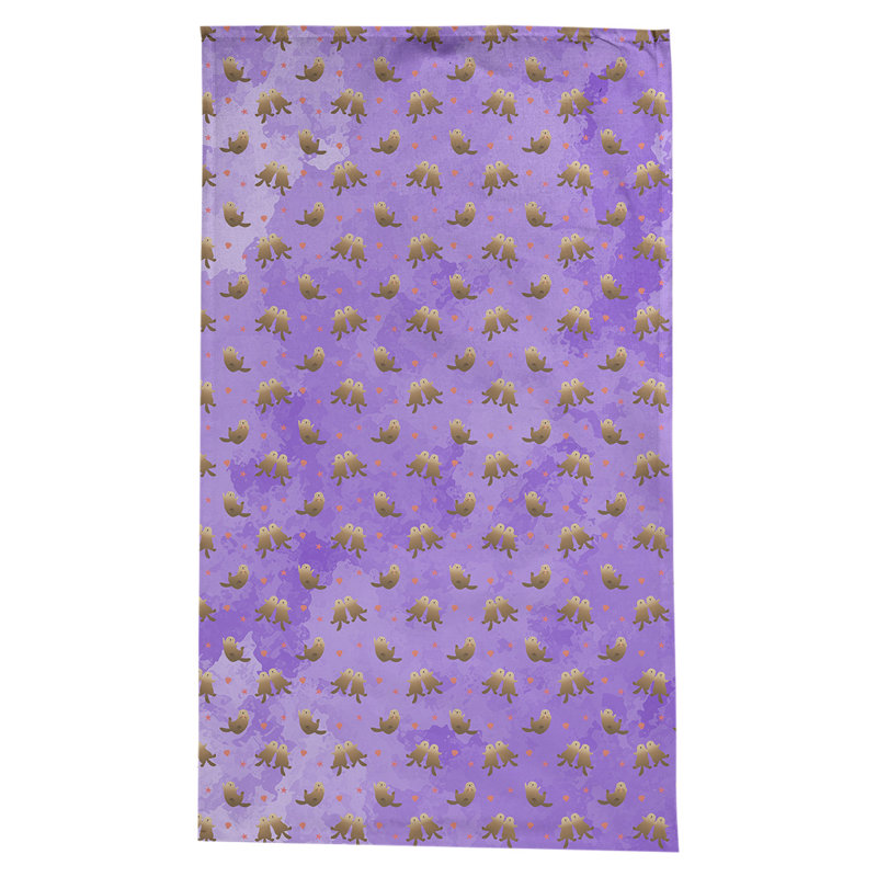 Nappe à motif géométrique avicia, Mauve