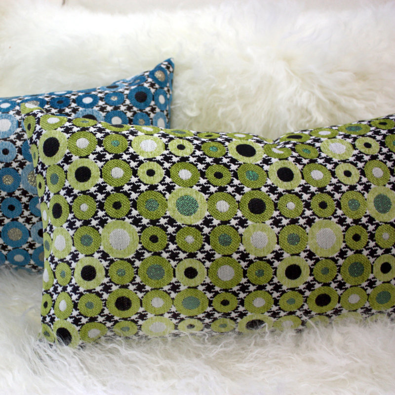 Spillers Geometric Reversible Throw Pillow