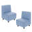 Kid Comfort Collective Modular Chairs, 2-Pack - Powder Blue-124164583