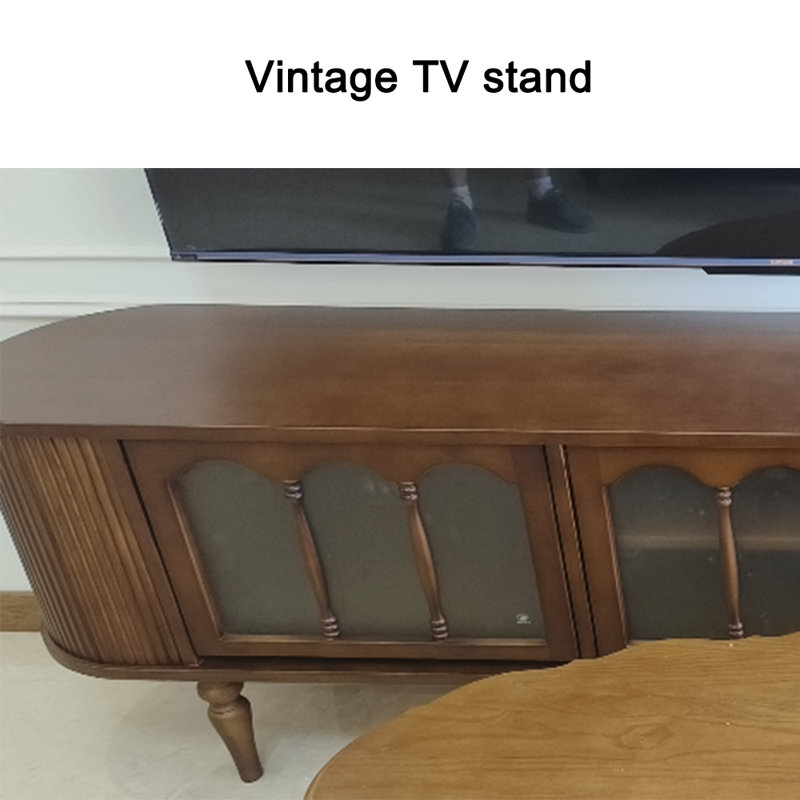 Élégante table basse ovale pour meuble télé