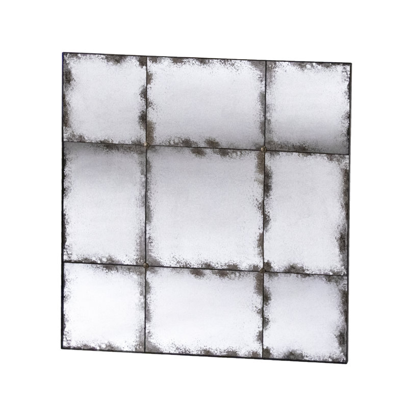 Antiqued Flat Mirror