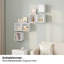 Coussoule 120cm H x 48cm W Floating Shelf Bookcase