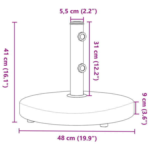 Dimensions du produit