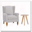 Fauteuil d'appoint à dossier haut-1358554651