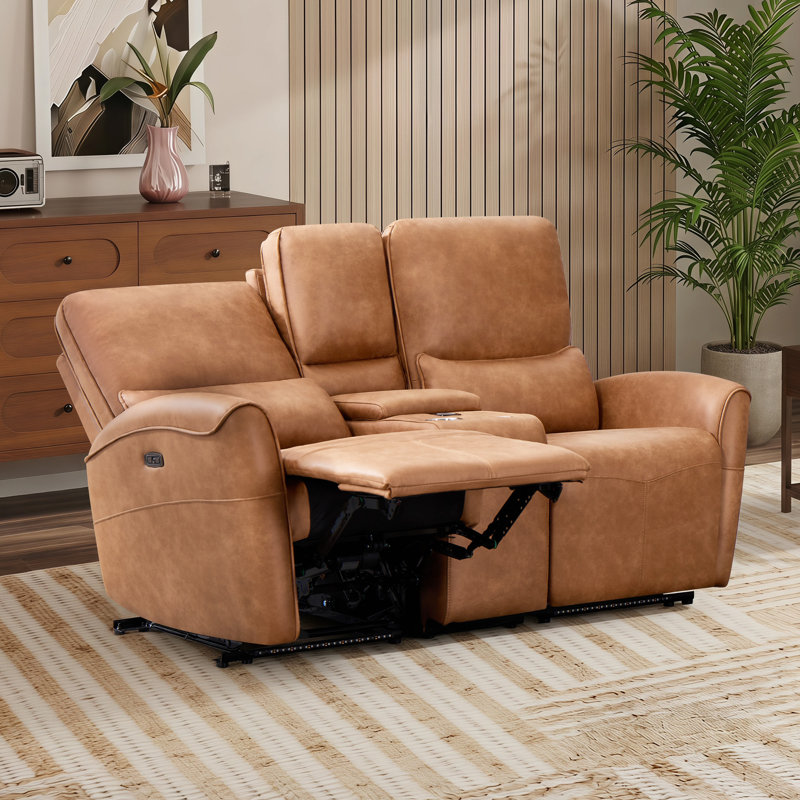 Causeuse inclinable 70 po, Brown
