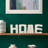 "Home" Is In  Heart Sculpture in Polyresin