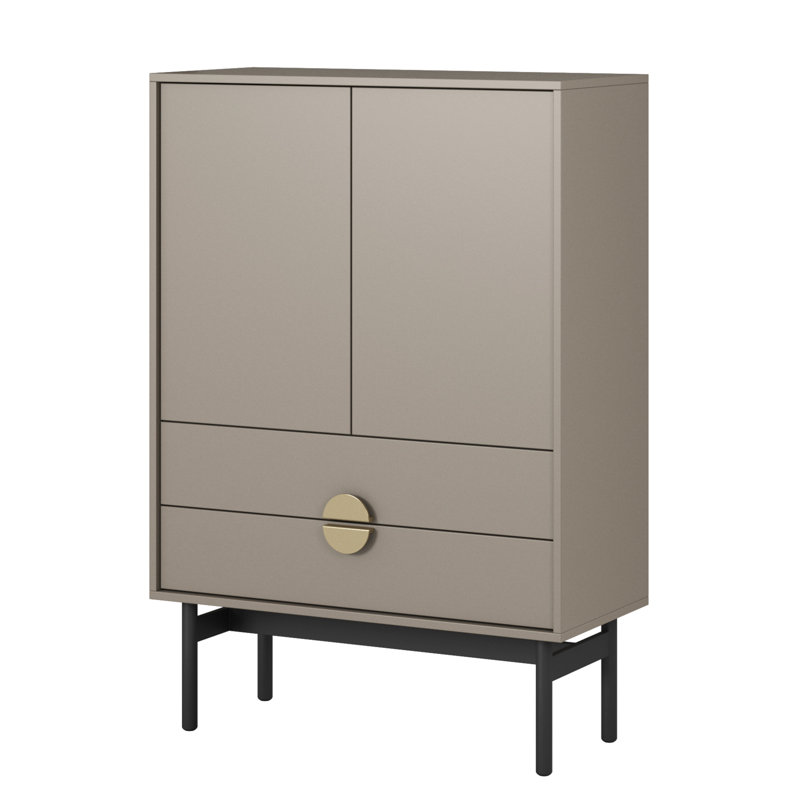 Apolonija Laminate Accent Cabinet, Beige