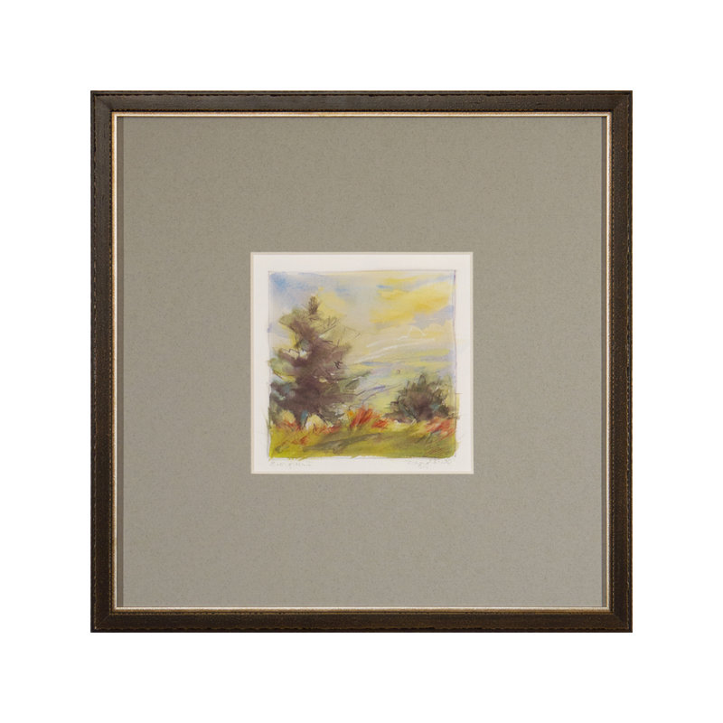 «Evergreen I» par Daughdrill - peinture encadrée