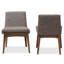 Chaise d'appoint rembourrée Klimek-1828422129