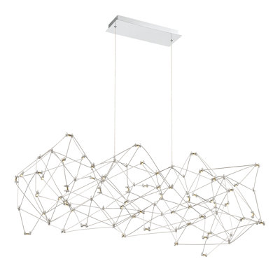 Leonardelli Medium Dimmable LED Linear Chandelier