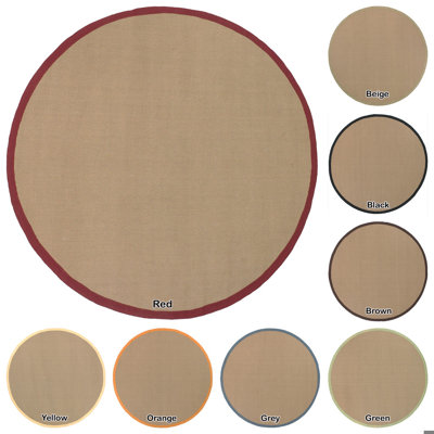 Tapis en jute et sisal naturel tissé à la main Eastwood