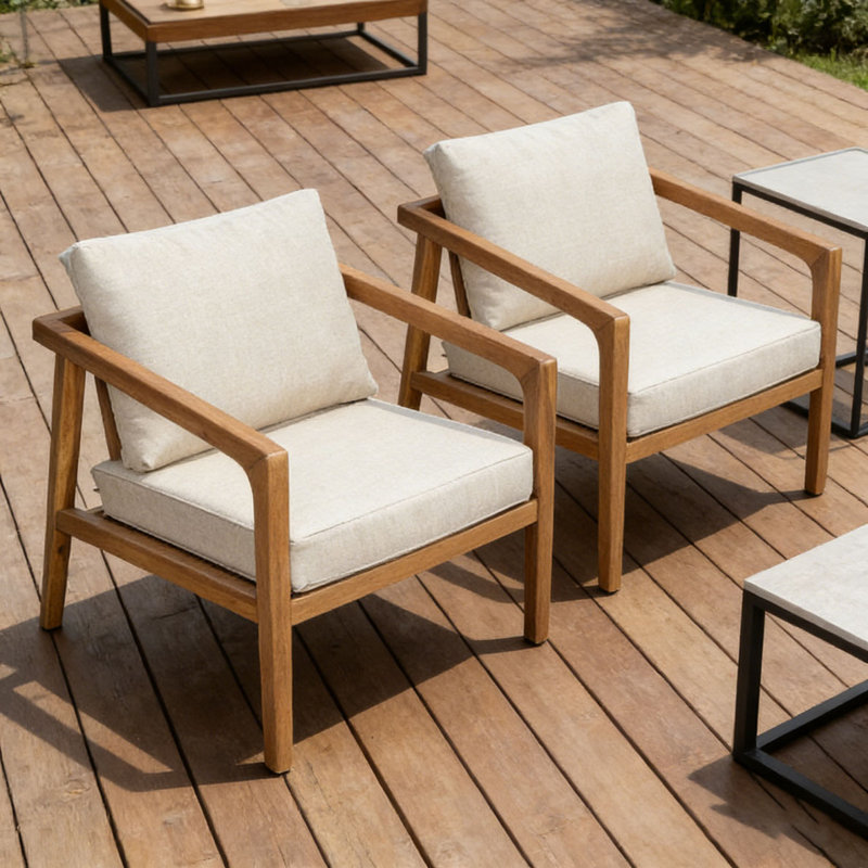 Fauteuil club d'extérieur