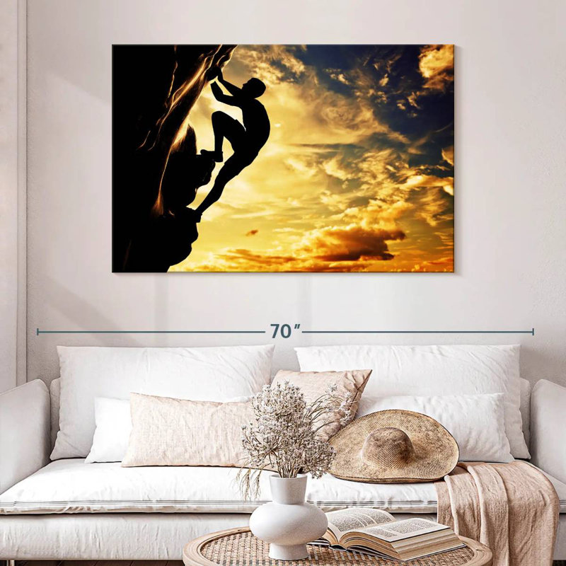 Sireci Free Climbing, 26" H x 39" W