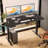 Standing Desk Adjustable Height 63 x 24 Inch Electric Computer Stand Up Desk with 3 Memory Presets, T-Shaped Bracket-1463024769