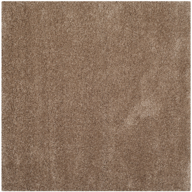 Tapis Assar, Carré 5 pi 1 po, Dark Beige