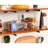 iDesign 4-Piece Recycled Plastic Small Stackable Kitchen Organizer Bin 10", Clear