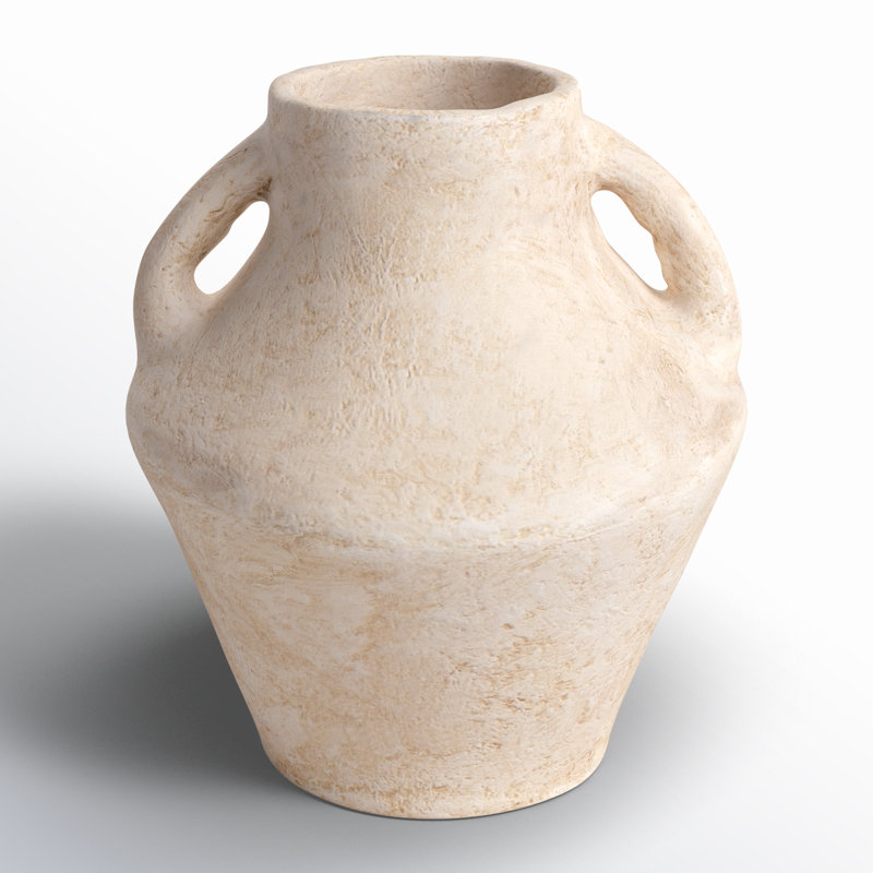 Roger 14" Handmade Paper Mache Table Vase