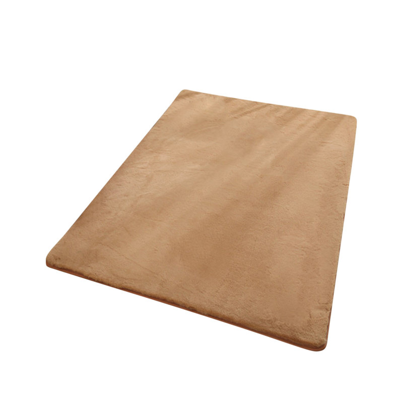 Tapis de sol décoratif doux et moderne, Brown