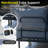 5 Pcs Patio Furniture Set With Fire Pit Table Metal Outdoor Sectional Sofa With 6" Olefin Cushion-15002907