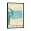 «Washington Map», impression sur toile-33100950-72295505-72295511