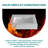 Integrated Solid Surface Basin Without Drain & Faucet, Glossy White Color