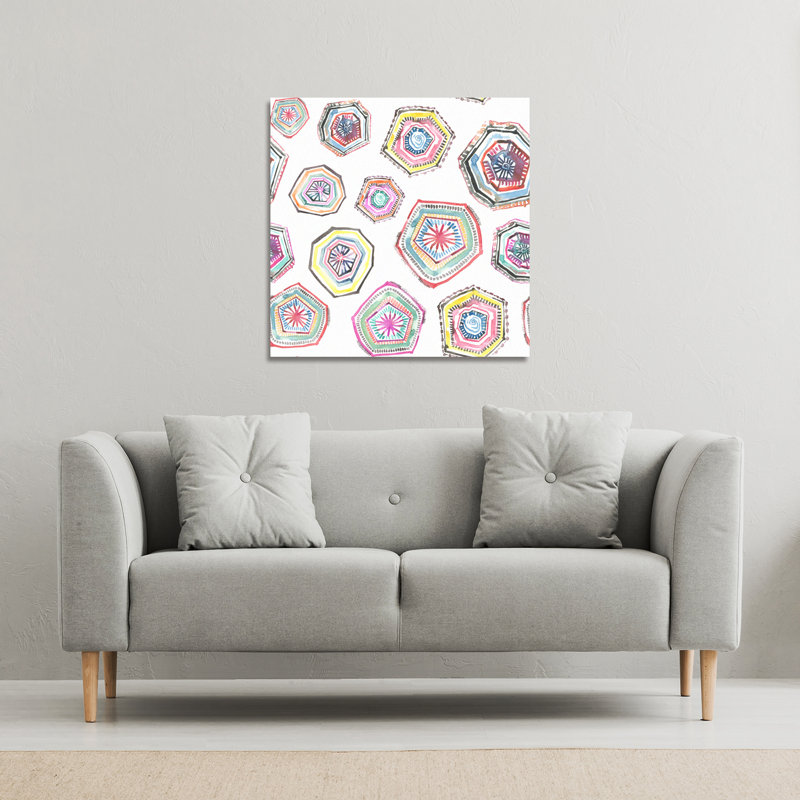 No Title by Andrew Lee - Wrapped Canvas Print, 90cm H x 90cm W x 4cm D