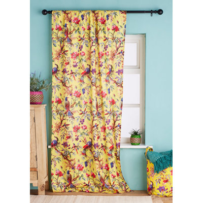 Cotton Standard Rod Pocket Curtain Panel