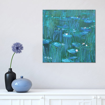 Giverny Green by Wayne Sleeth - Wrapped Canvas Print
