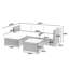 Wicker 4 - Person Garden Lounge Set with Cushions-1291376878