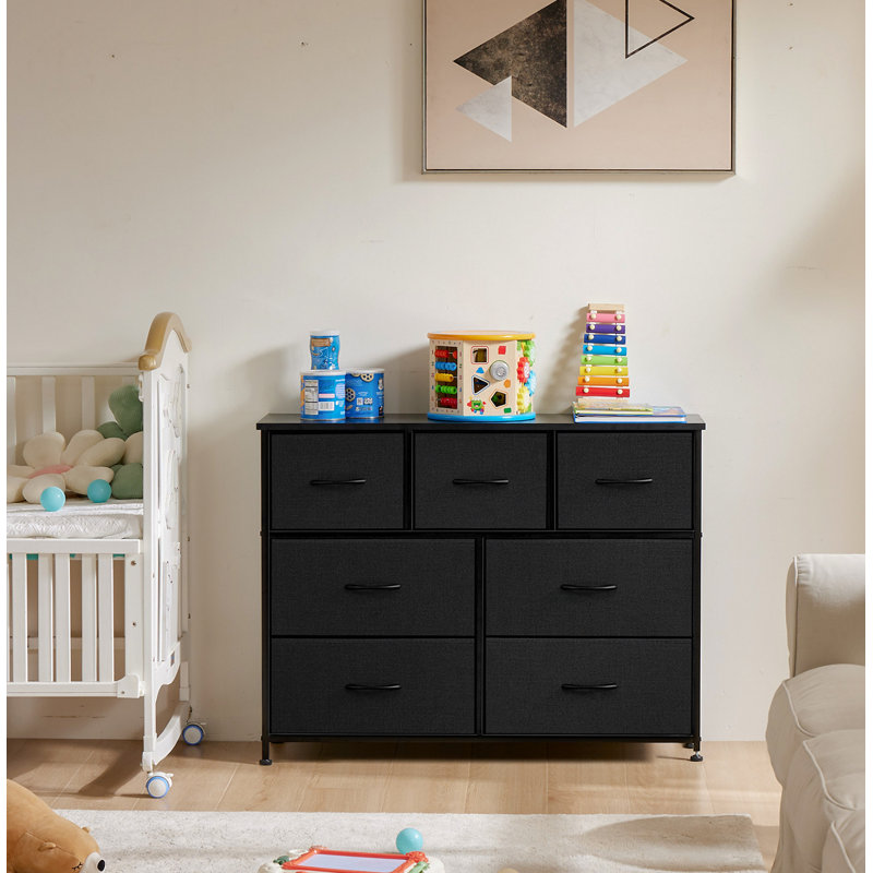 Armoire Ellieana, Noir mat