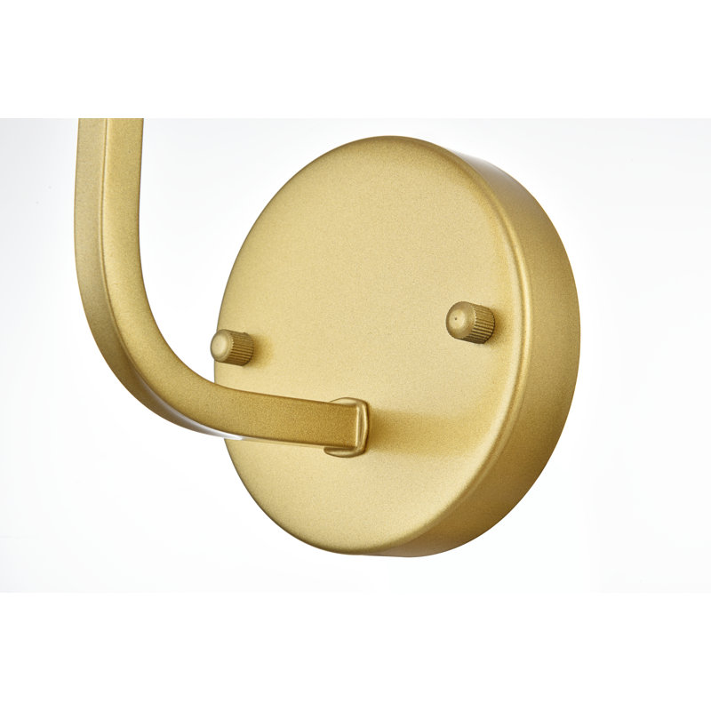 Givan - Lumière de meuble-lavabo à intensité variable, Laiton, H 12 po x l 26 po x P 26 po, Trois lumières