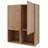 24" Bathroom Side Cabinet with Soft Close Doors, Float Mount Design