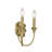 Jamen Metal Candle Wall Light