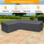Housse imperméable pour canapé modulaire de patio-1650149264