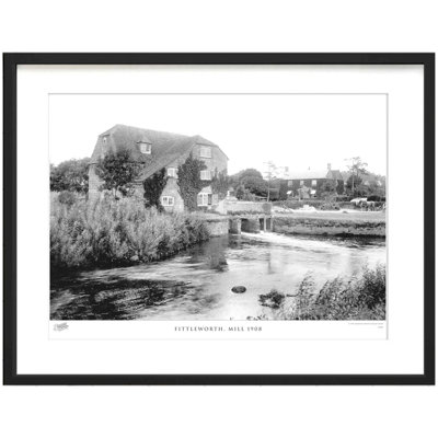 Fittleworth, Mill 1908 by Francis Frith - Single Picture Frame Print