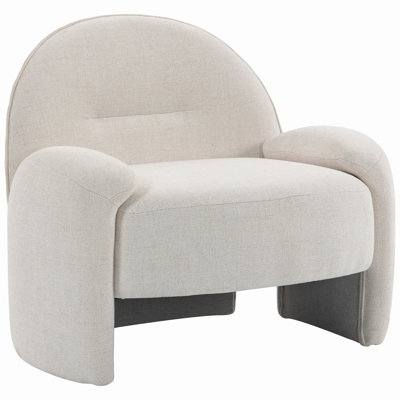 Chaise d'appoint rembourrée de conception moderne pour le bureau