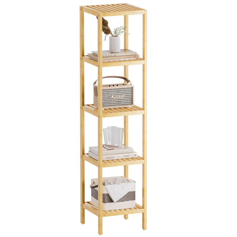 Bamboo Freestanding Bathroom Shelves