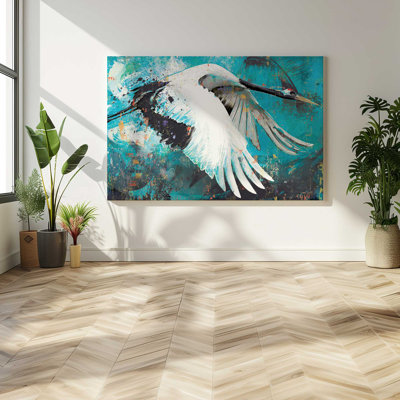 «Blue Skies Rendezvous», grande impression sur toile