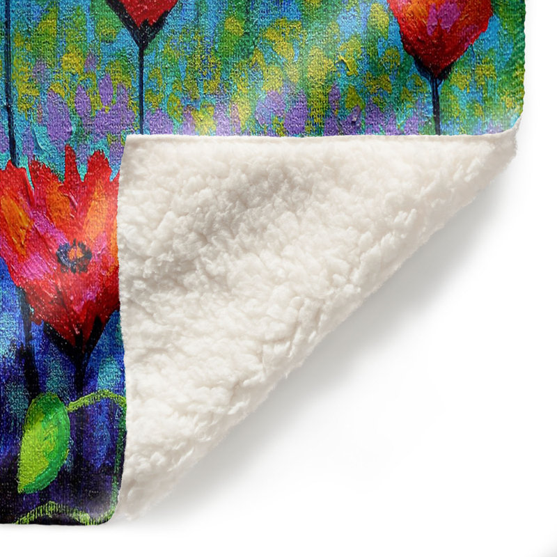 Couverture sherpa doux cluster i, l 51 po x L 60 po