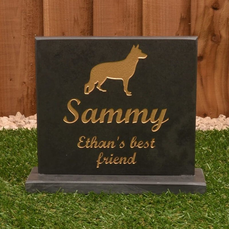Jazlynn Stone Animals Memorial Plaque