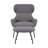 Cathalina Fabric Wingback Accent Chair with Ottoman-283539030