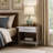 Tyland Solid Wood Top End Table with Storage