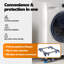  Washing Machine Base Manual Grey 67 X 67 X 12 Cm Metal