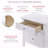 Hammond 3 Drawer Nightstand-391054589