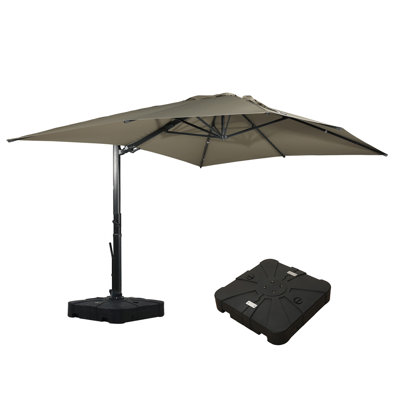 Moona 156'' x 120'' Rectangular Cantilever Umbrella