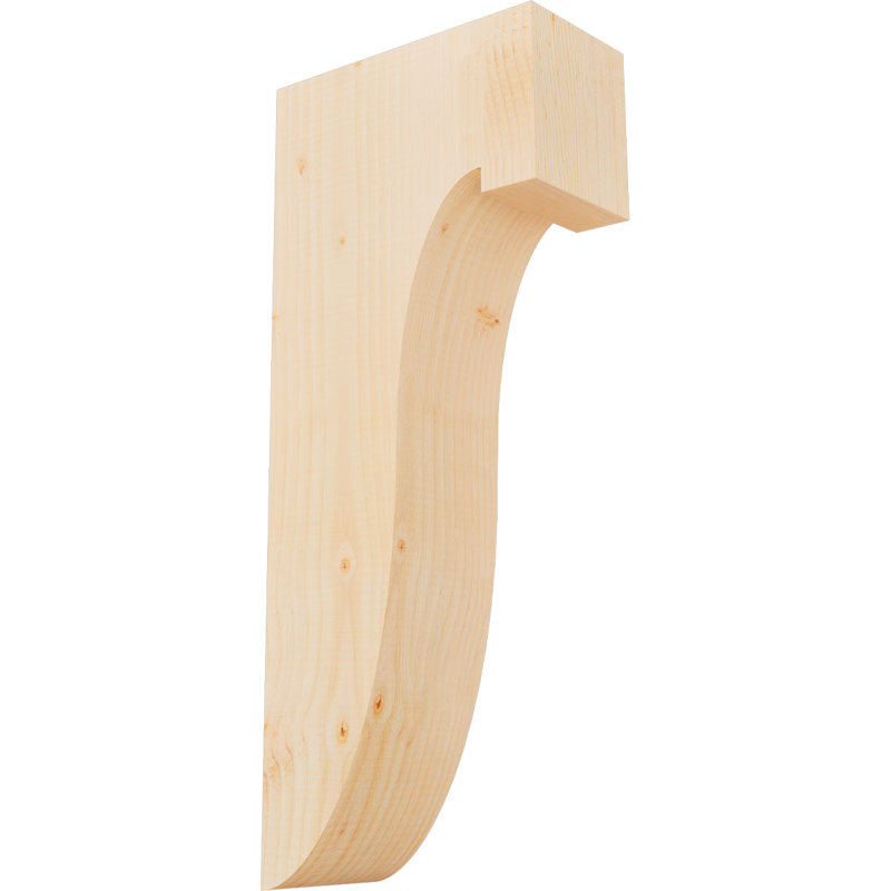 Del Monte Corbel, H 28 po x l 5,5 po x P 12 po, Sapin de Douglas, Lisse