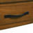 33.8" Triangle Corner Table with Open Shelf